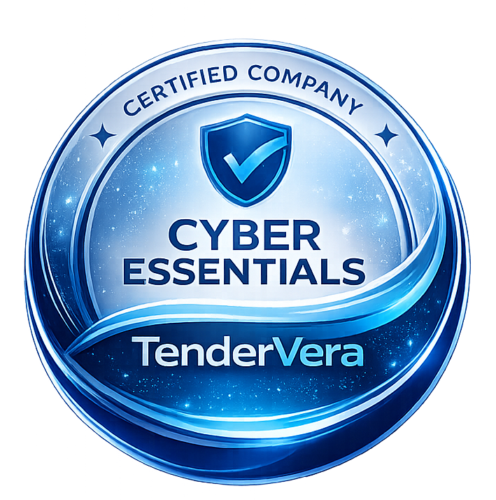 Cyber Essentials Certified Company badge — TenderVera