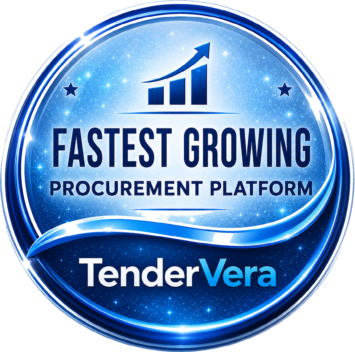 TenderVera Fastest Growing Tender Support badge