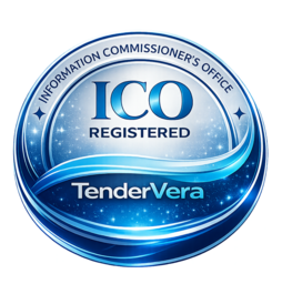 ICO Registered badge — TenderVera