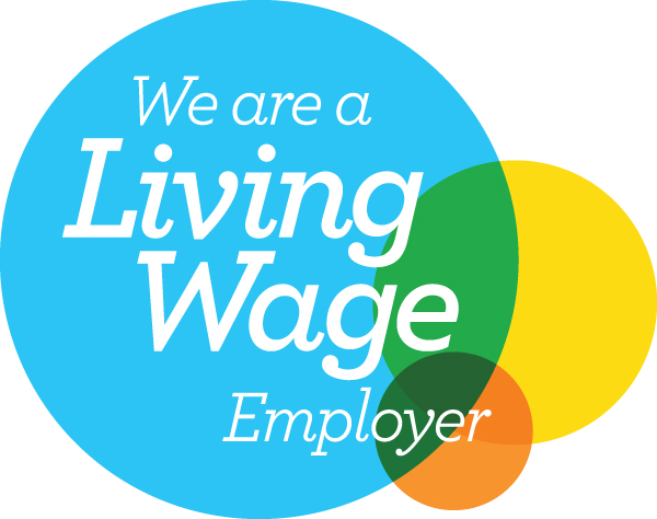 Living Wage Employer accredited badge
